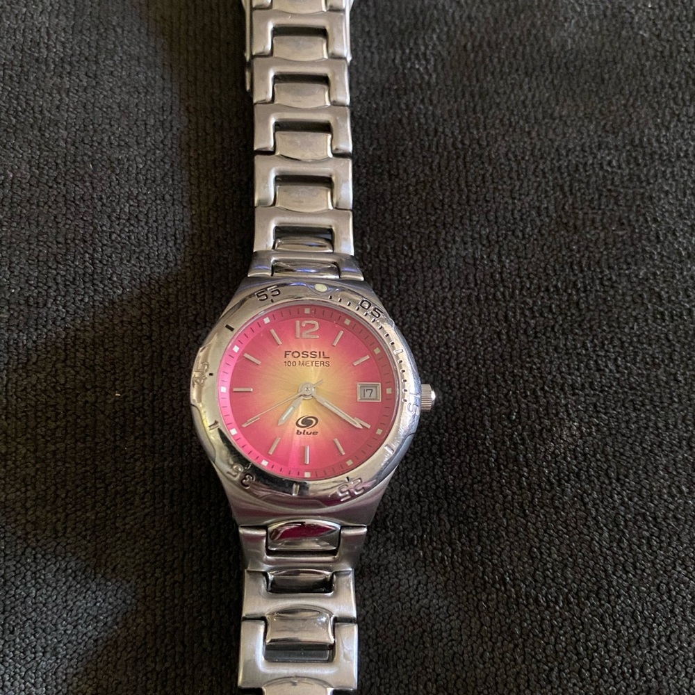 Women’s Fossil watch.